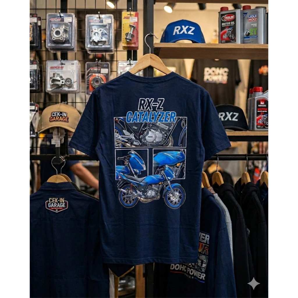 Kaos Yamaha RXZ RZR Catalyzer Millenium - Kaos Motor 2 Tak