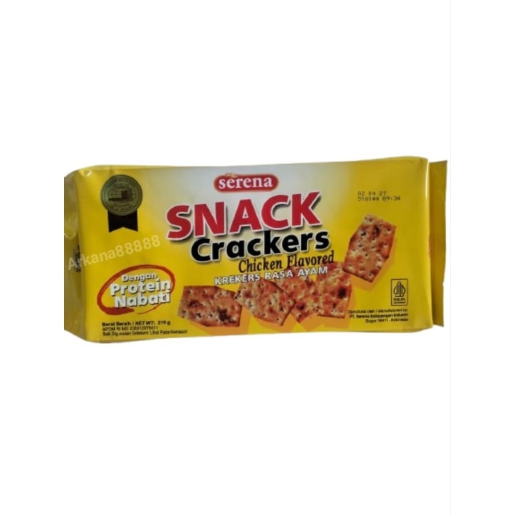 biskuit snack crackers  serena