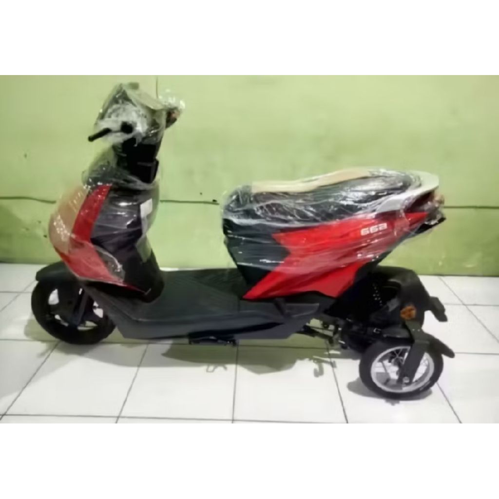 sepeda listrik uwinfly modif roda bantu