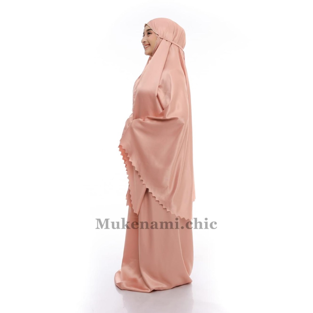 Mukena Satin Velvet Premium Lasercut Dewasa | Mukena Velvet Silk Mewah Halus Nyaman | Mukena Travel 