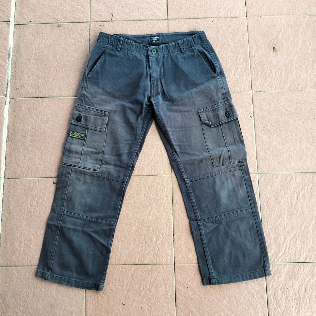 Celana thanksinsomnia Cargo warna hitam - Celana Distro