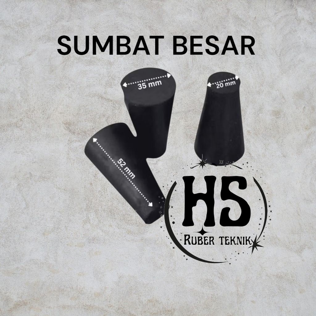 KARET SUMBAT BESAR /TUTUP PIPA PARALON/ SETOPPER