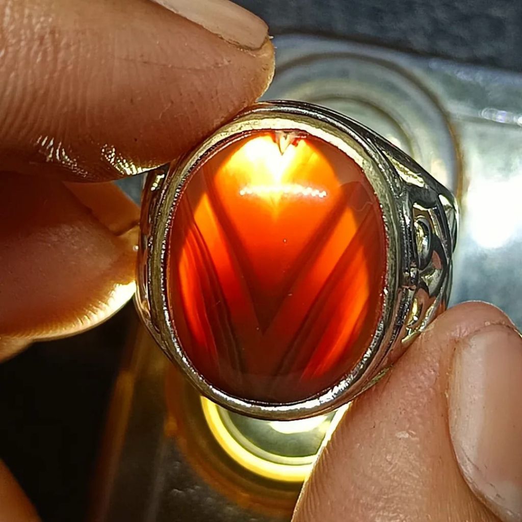 BATU AKIK JUNDER ANTIK (ASLI ALAM)