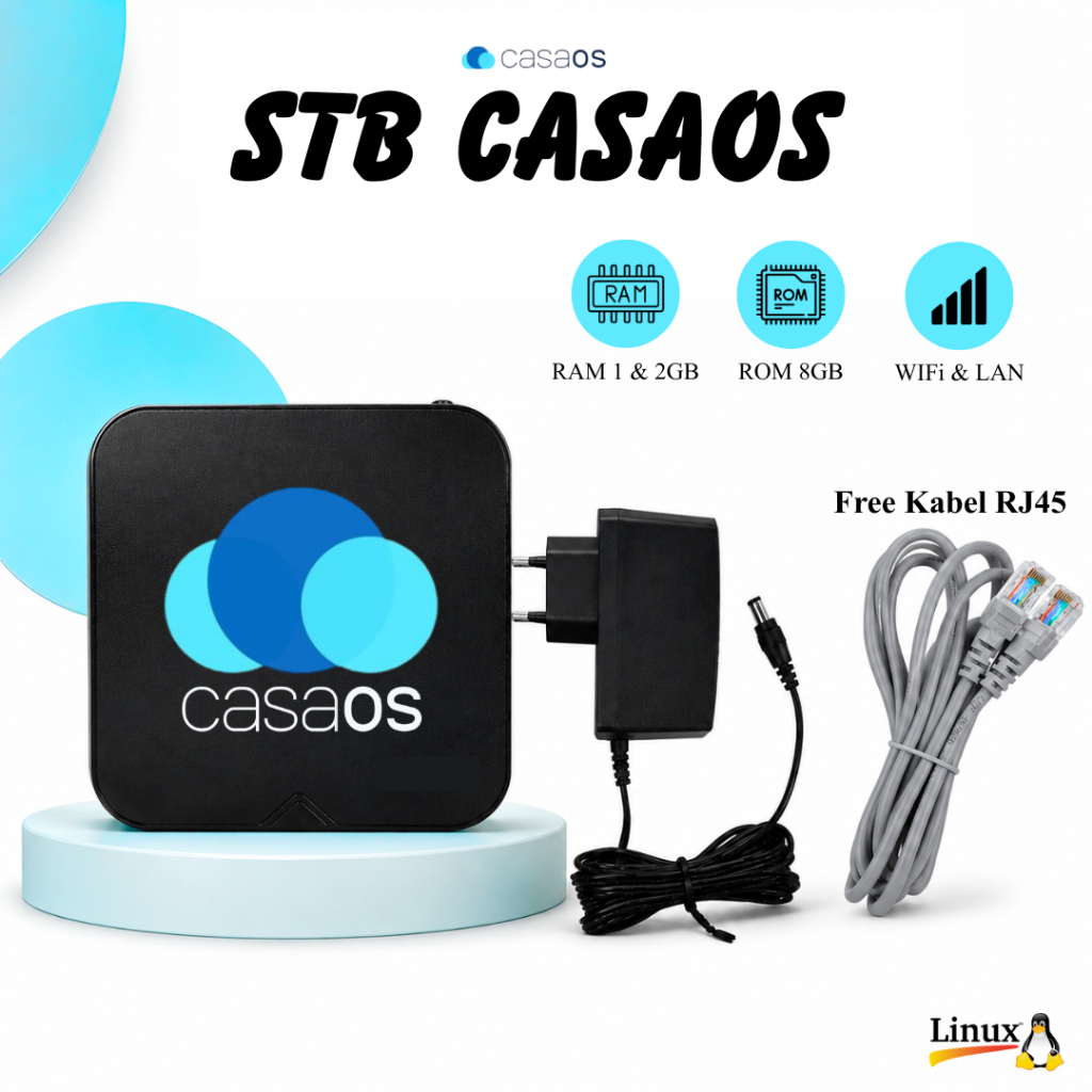 STB CasaOS / Casa OS Siap Pakai