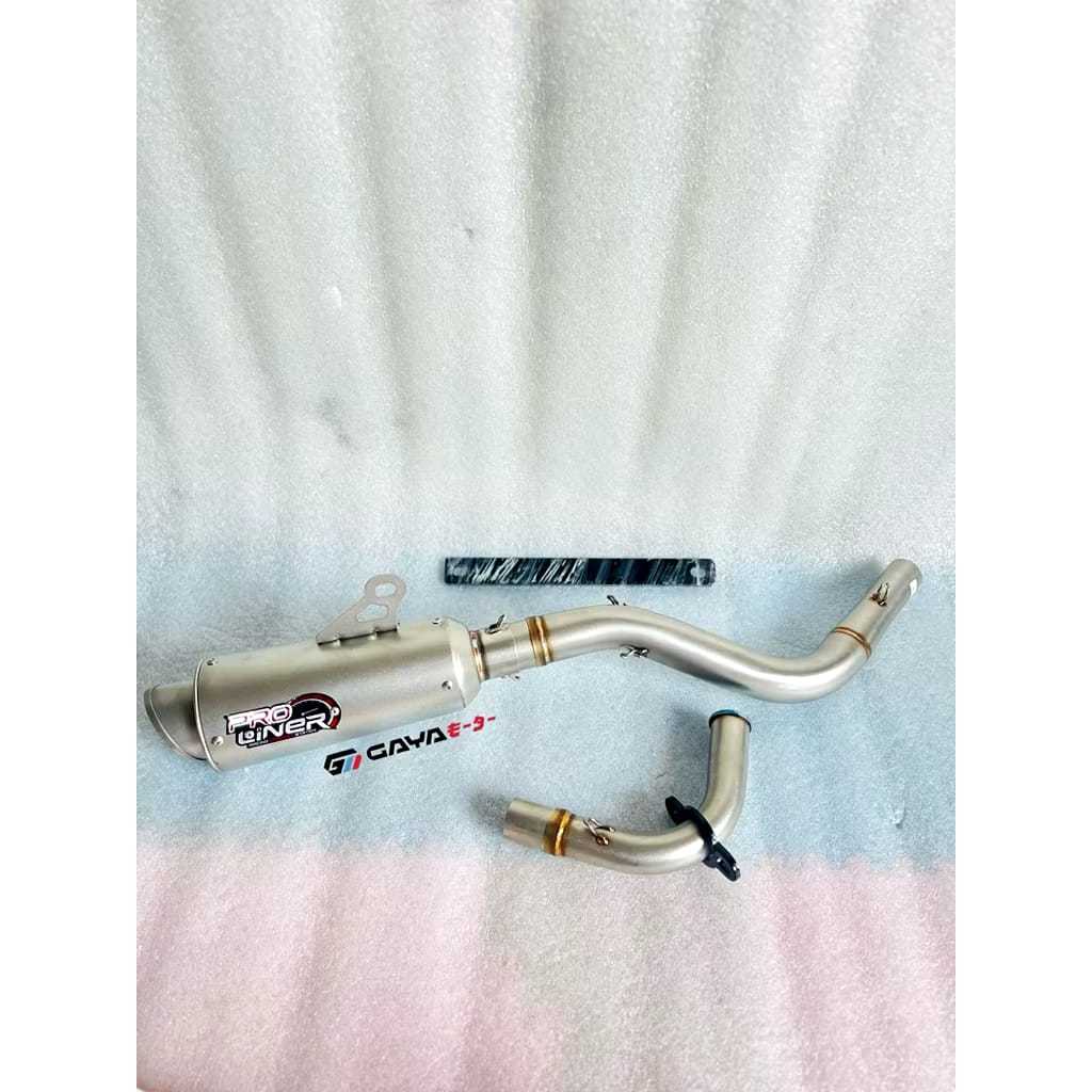PROLINER KNALPOT BORE UP BEAT 130CC TR-1 ORIGINAL FULLSYSTEM