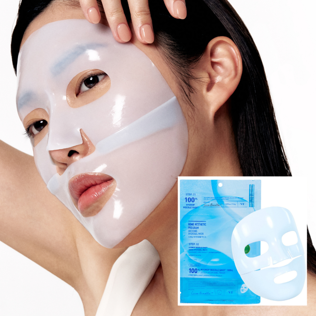 [GWP] VT Cosmetics Hydrop CicaRS 100hL 2Step Hydrogel Mask (biru)