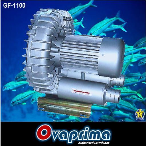 Resun GF-1100 Pompa Udara Heavy Duty Air Pump Blower Aquarium Kolam Tambak Resun GF1100