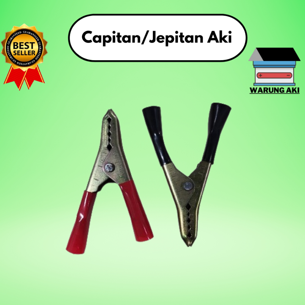 Capitan/jepitan aki sepasang 10 cm murah berkualitas bagus