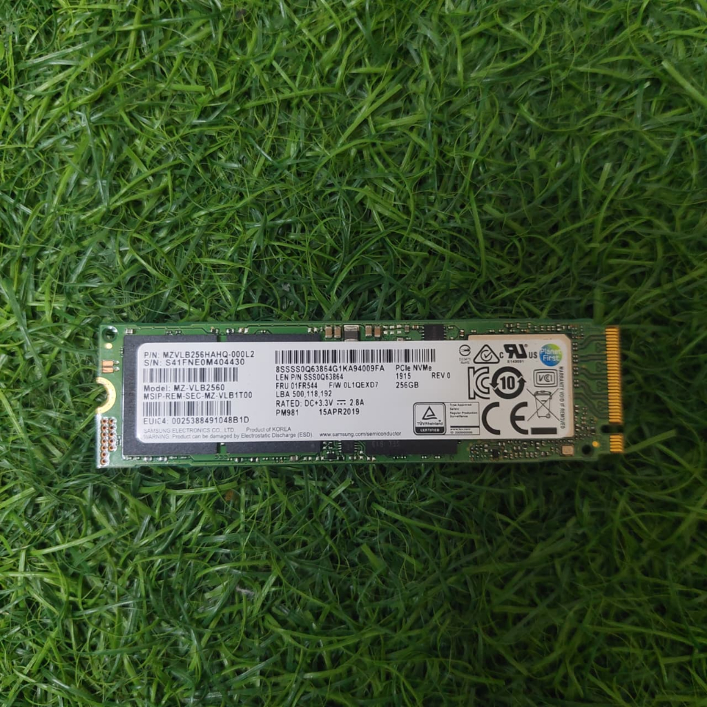 SSD LAPTOP M.2 NVME SAMSUNG 256GB