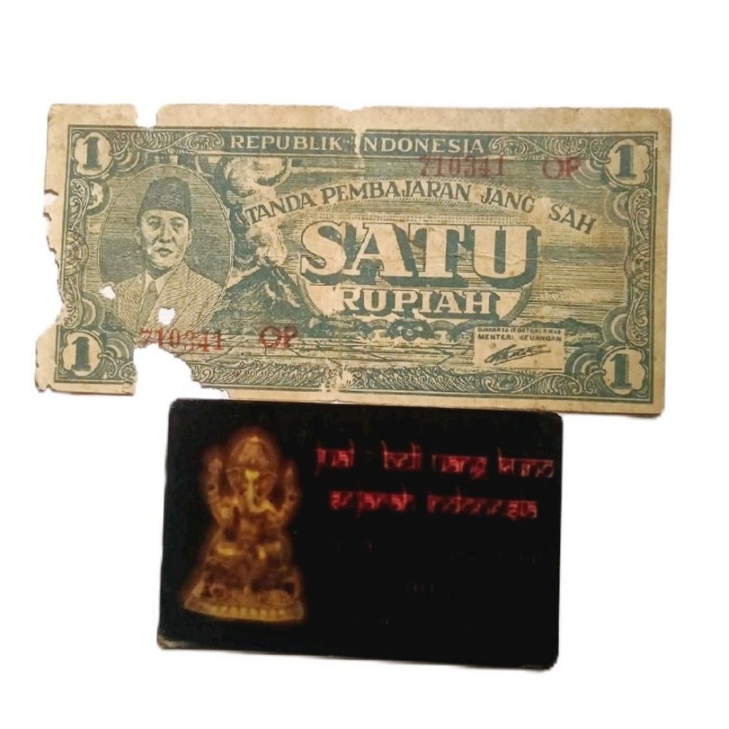 UANG 1 SEN 1945 KERIS