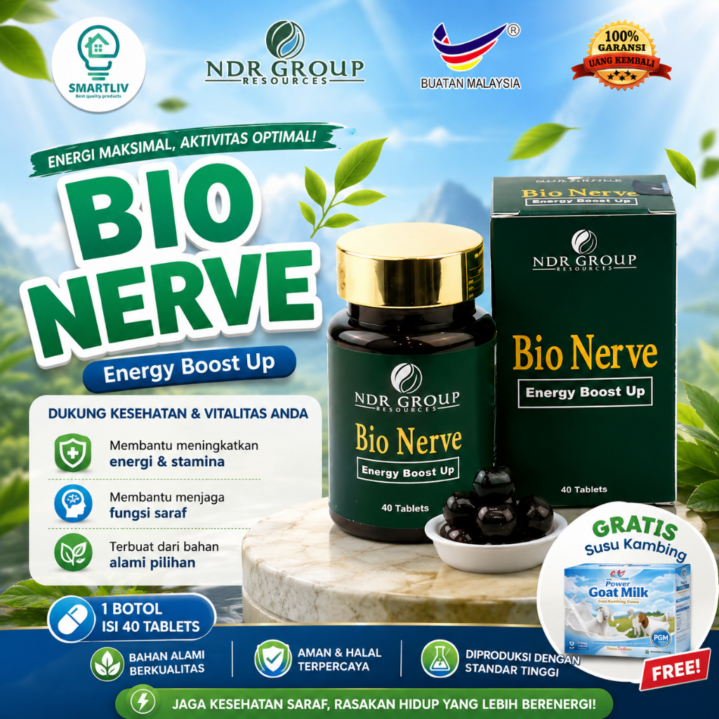 Bio Nerve Ndr Group Malaysia Original 100%