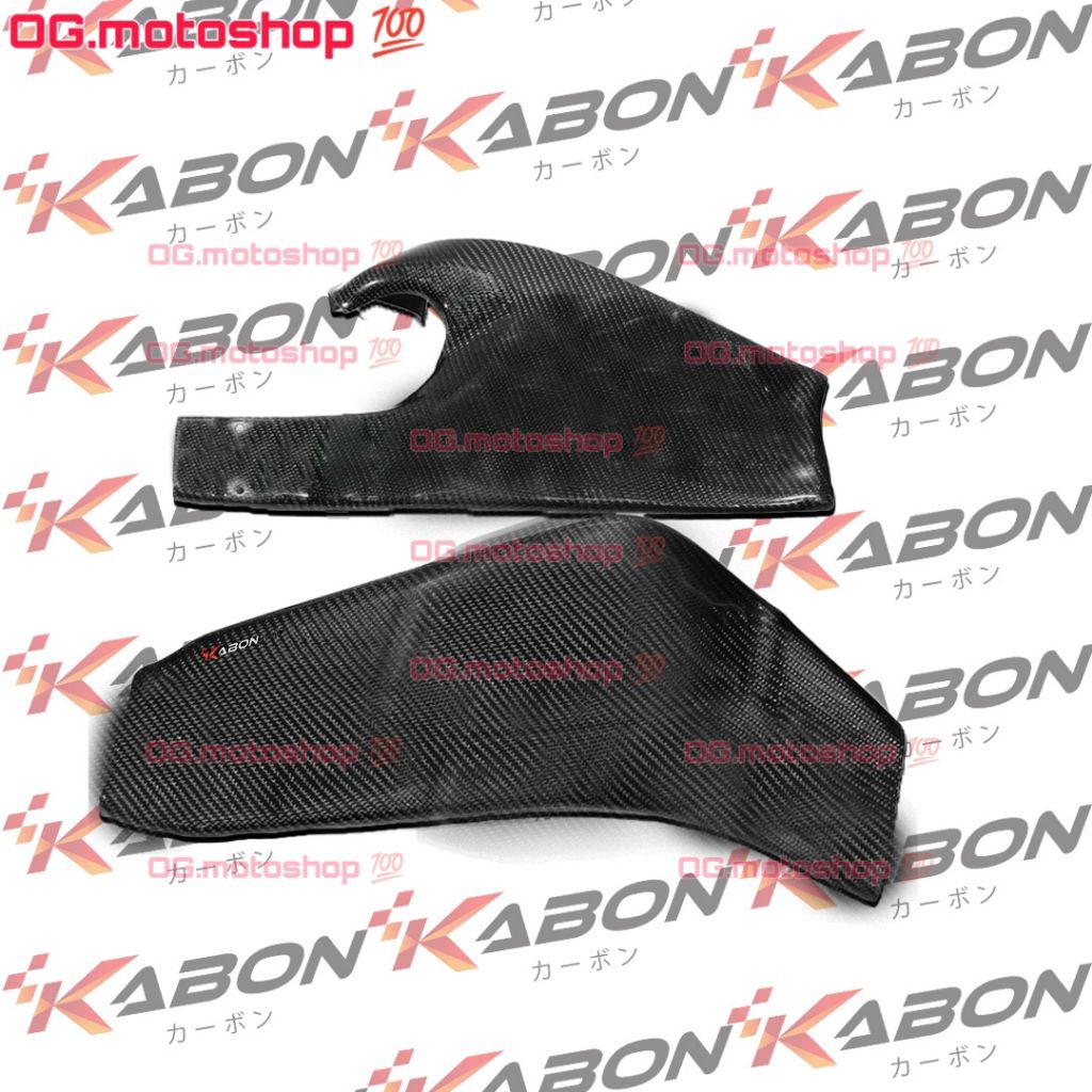 Cover swing arm carbon ZX6 ZX6R ZX636 by Kabon carbon parts