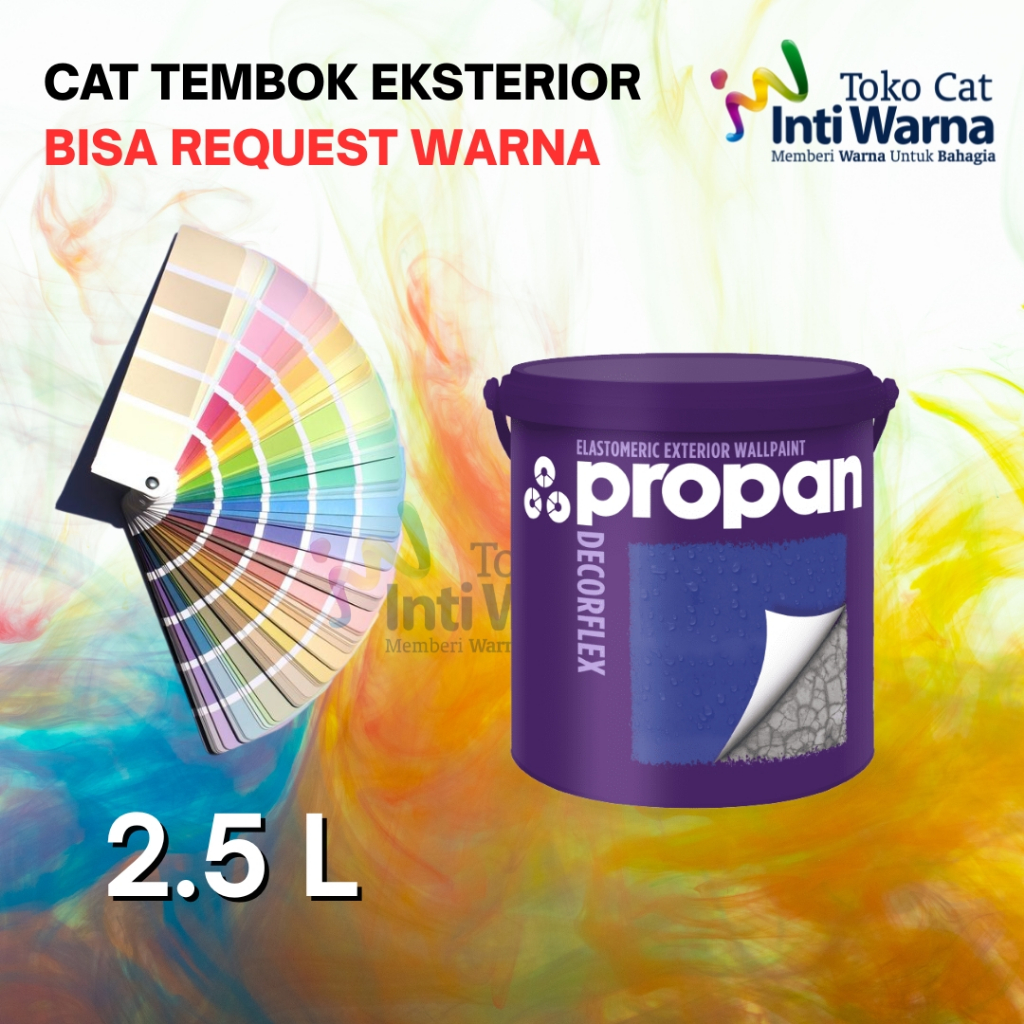 Cat Propan Decorflex DF-97 2.5 Liter - Warna Tinting