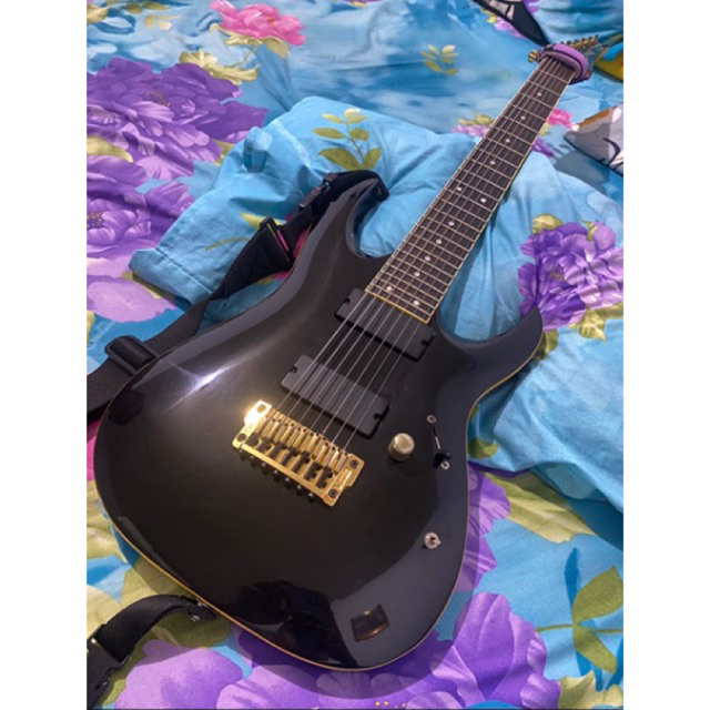 Ibanez RGA7BK Original Made in Indonesia second (bonus gigbag)