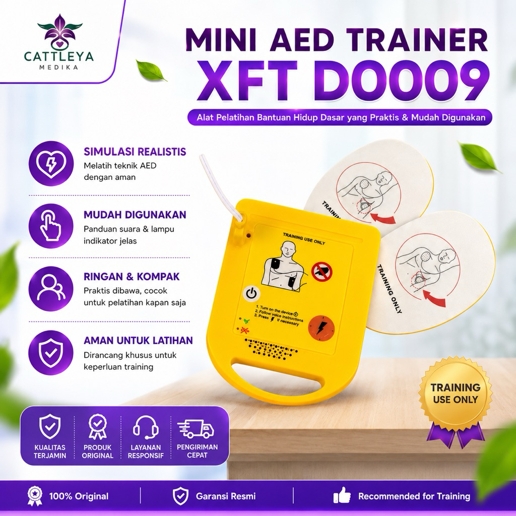 Mini AED Trainer CPR XFT-D0009 / XFT-D0009 Mini AED Training CPR