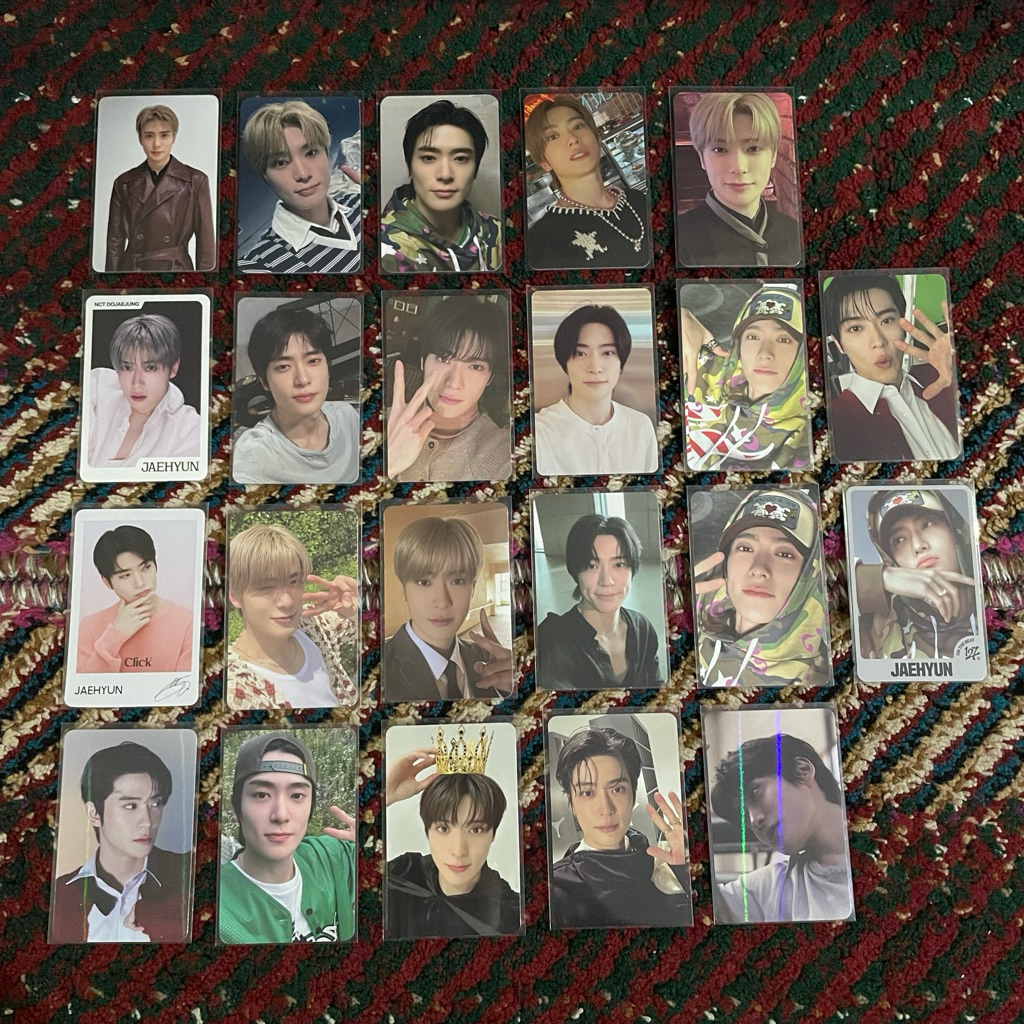 PHOTOCARD PC JAEHYUN NCT 127 DOJAEJUNG OFFICIAL