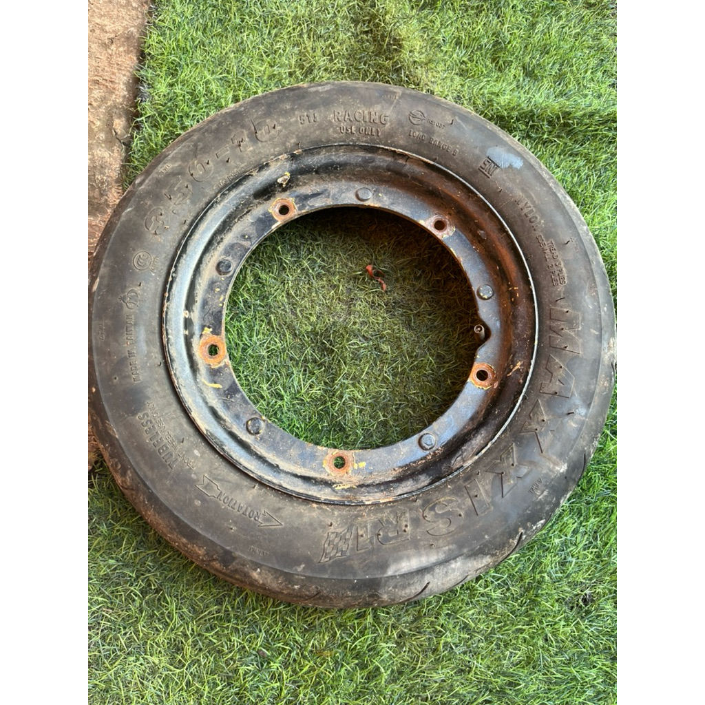 velg vespa ring 10 ban maxxis R1 tebal