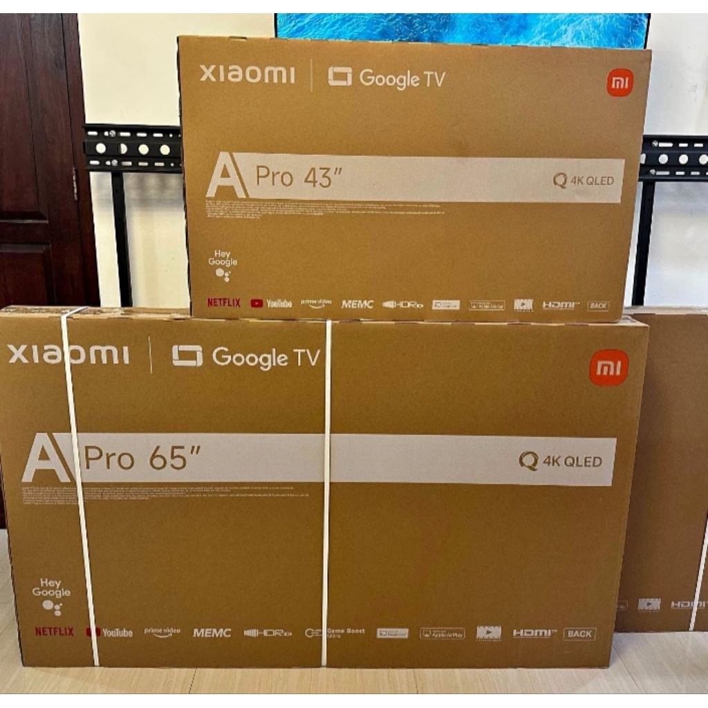 XIAOMI TV 65" A PRO65 Smart TV UHD Digital Android Google TV