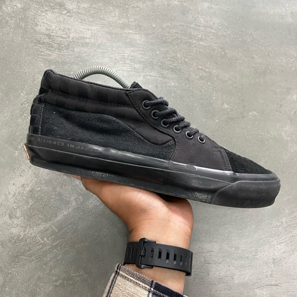 [Size 41] Vans Sk8-Mid Reissue 83 MG LX Skate TDC Black Designed in Japan 2023 (VN000E7JCJI) Second 