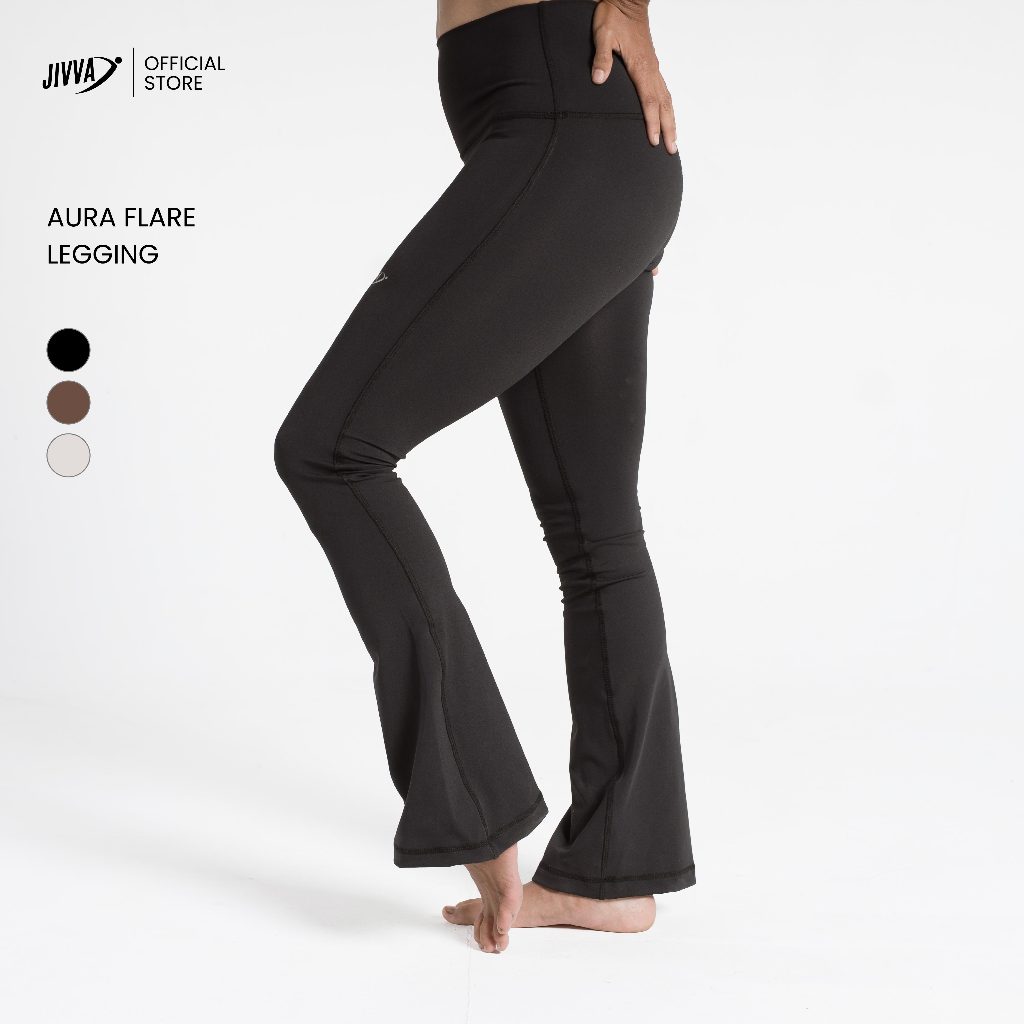 JIVVA SPORTWEAR -AURA FLARE LEGGINGS