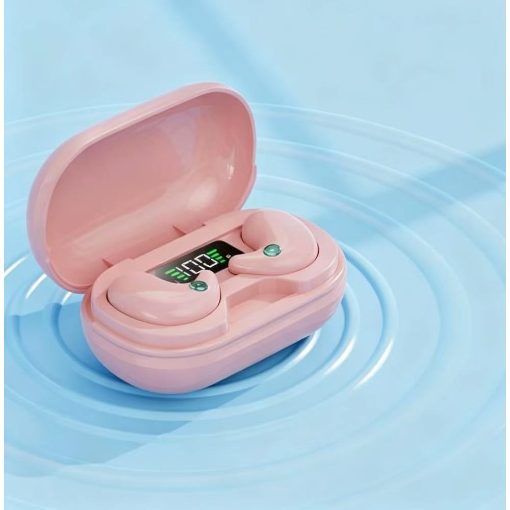TWS Earphone Pink - Headset Bluetooth 5.3 Anti Air Super Bass