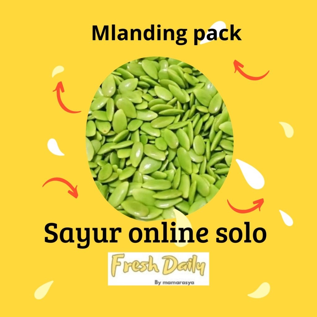 petai cina kupas / lamtoro/ mlanding pack