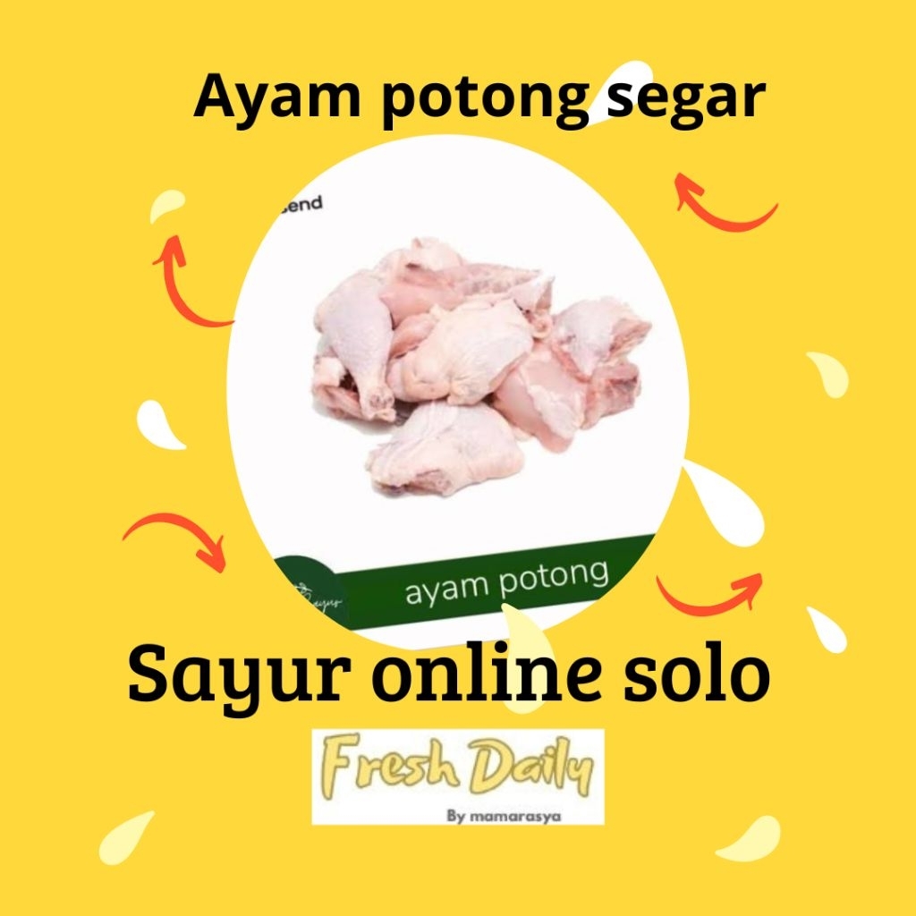 ayam potong segar 500 gram