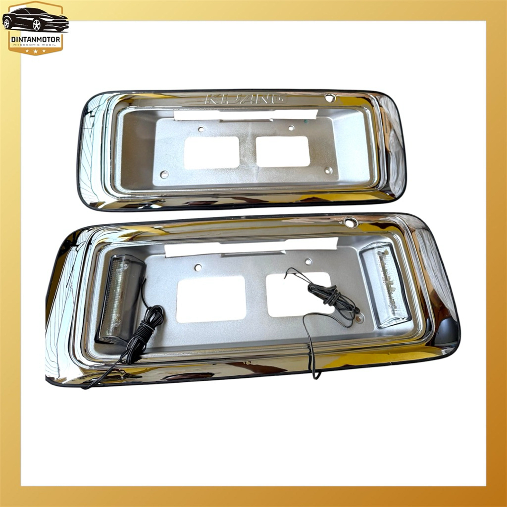 ORNAMENT PLAT NOMOR KIJANG KAPSUL LIST BAGASI BELAKANG KIJANG NEW 1997-2004 LX/LGX/LSX