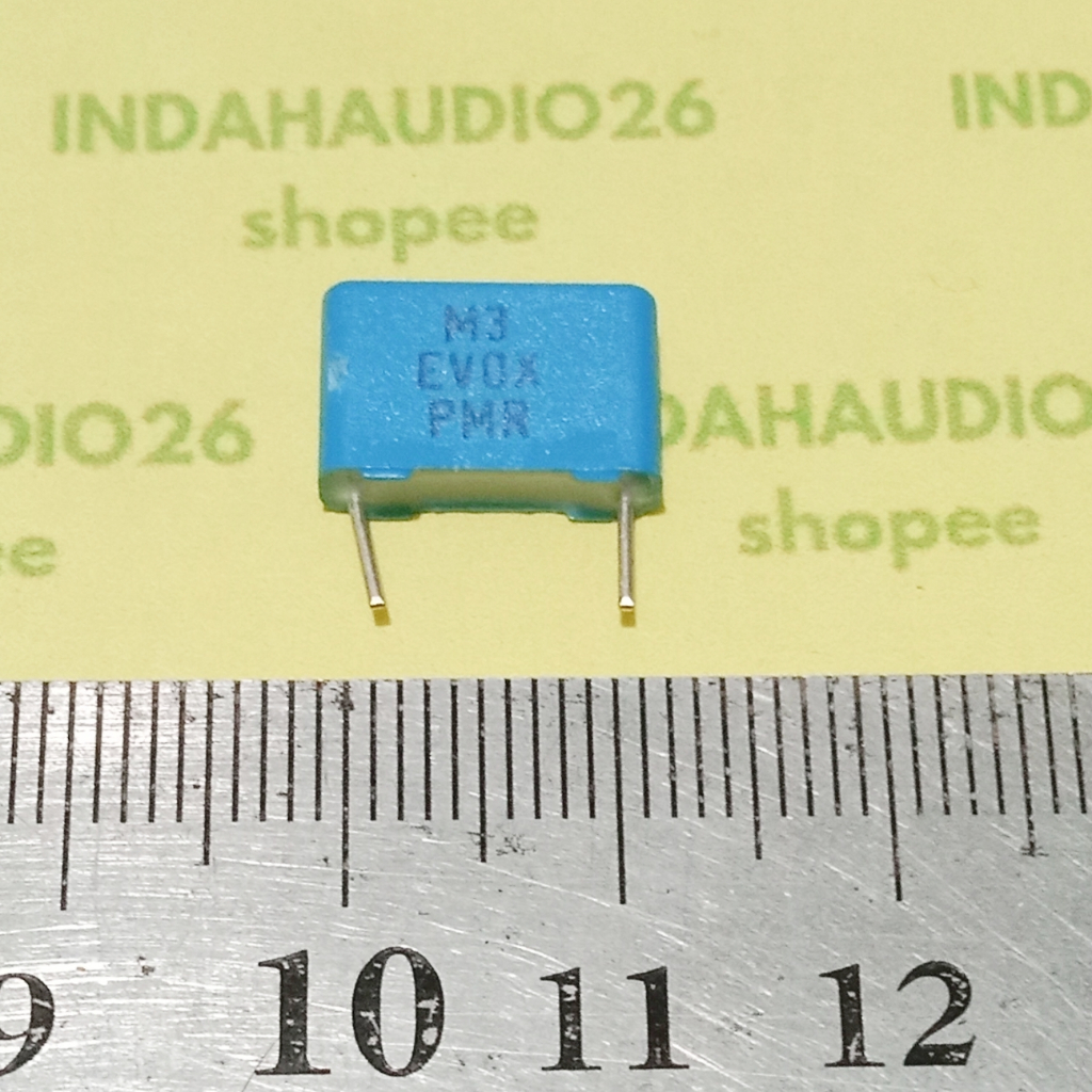 22nK400  M3 EVOX PMR 10mm MKM KAKI TEMBAGA 223 400v BIRU 22n 22nf 400v 223k kapasitor  capacitor evo