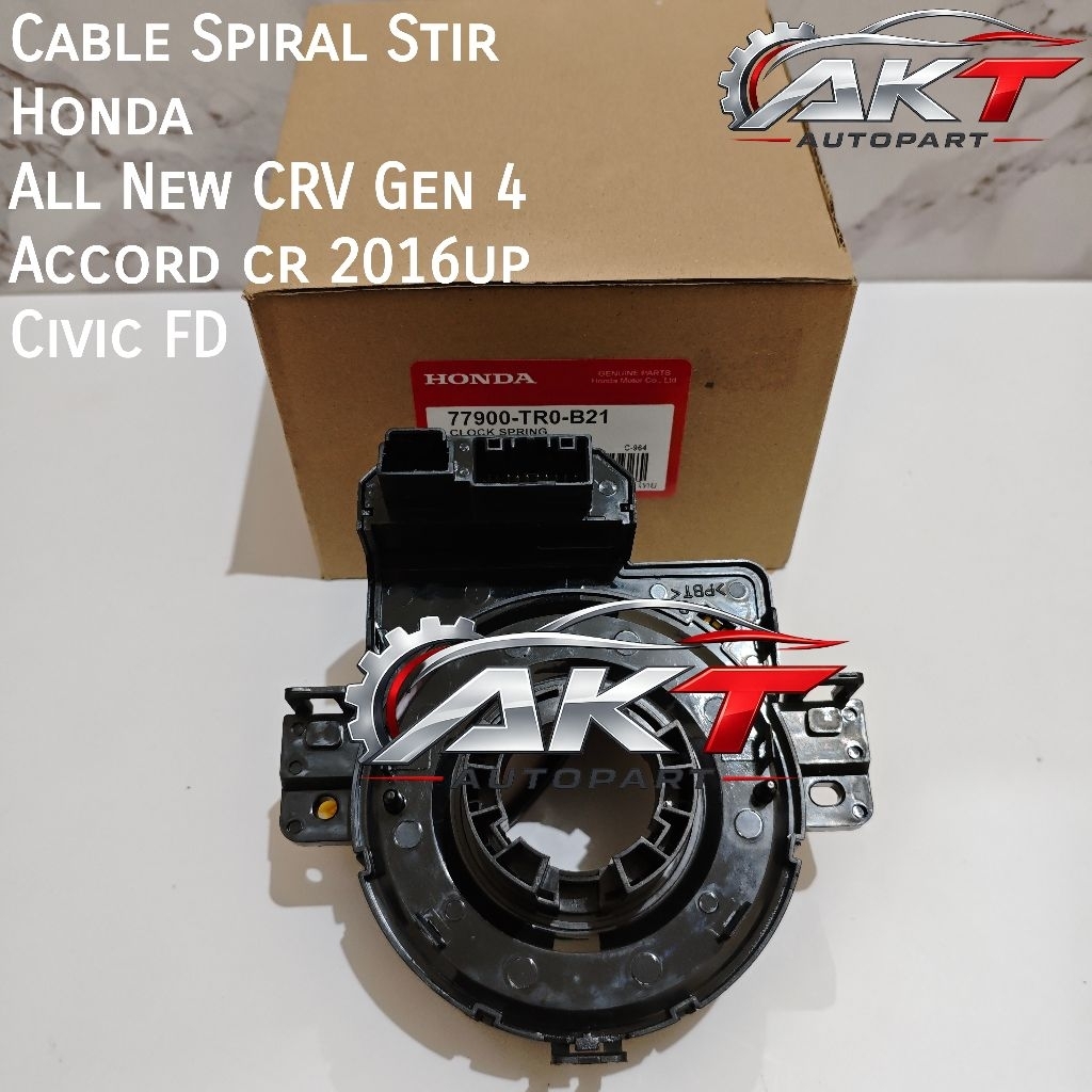 Kabel spiral cable spiral stir clock spring Honda All New CRV Gen 4 5 Civic FD Accord CR 2016up