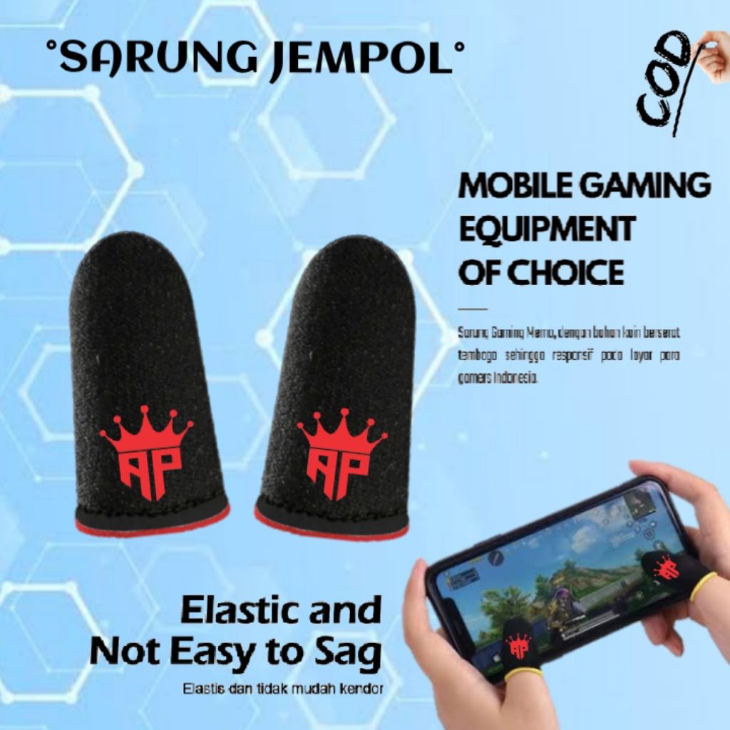 Sarung Jari Jempol Game APKING Sarung Jempol Game Anti Keringat