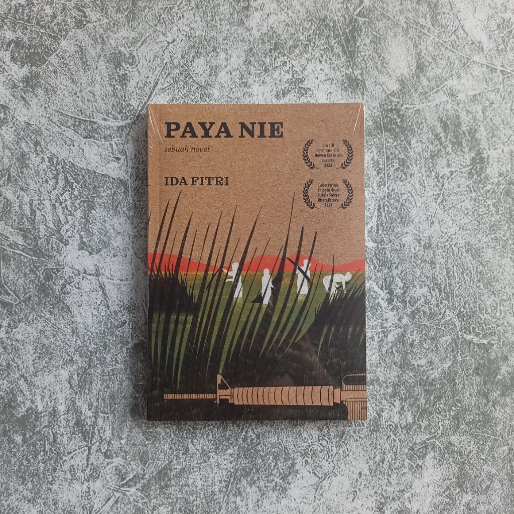 BUKU PAYA NIE IDA FITRI - MARJIN KIRI - FREE HANDMADE BOOKMARK