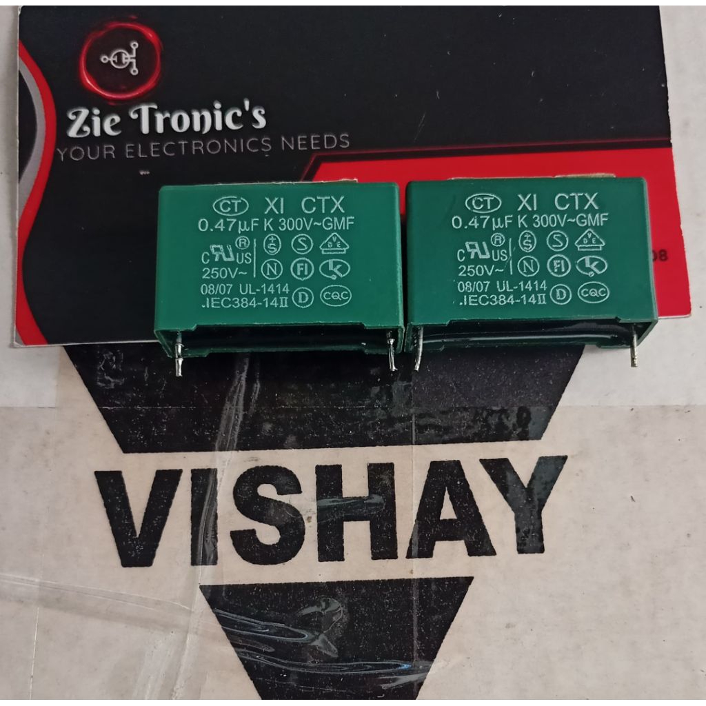 1 DUS KAPASITOR VISHAY 474/300V ORIGINAL
