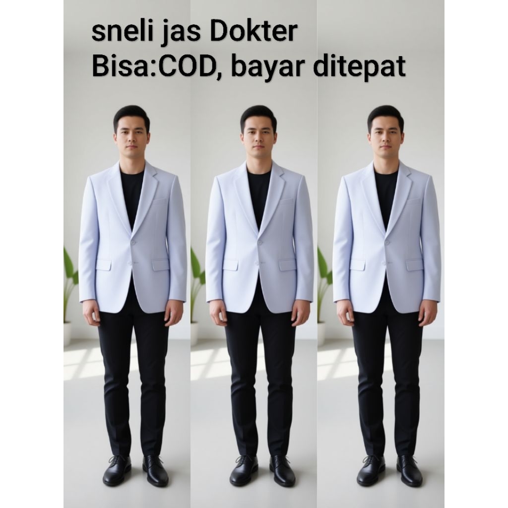 Wijaya tailor sneli jas putih