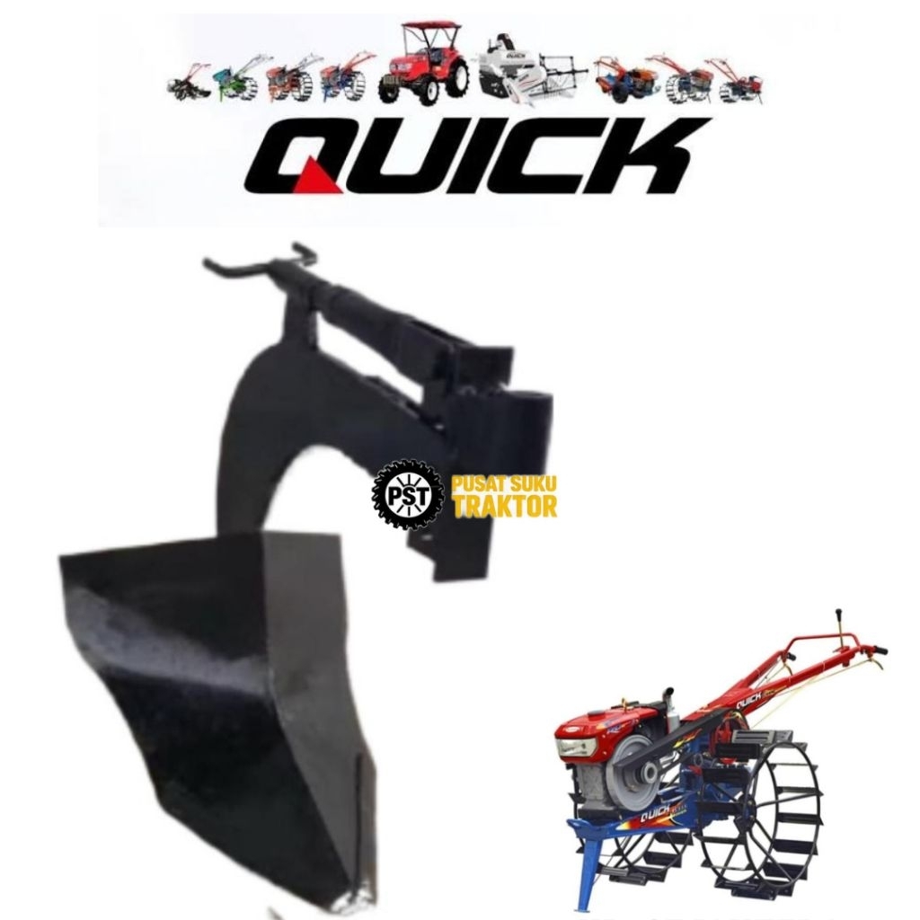 Alat Bajak Sawah Traktor quick kubota G1000/Boxer Berkualitas Siap Palaii