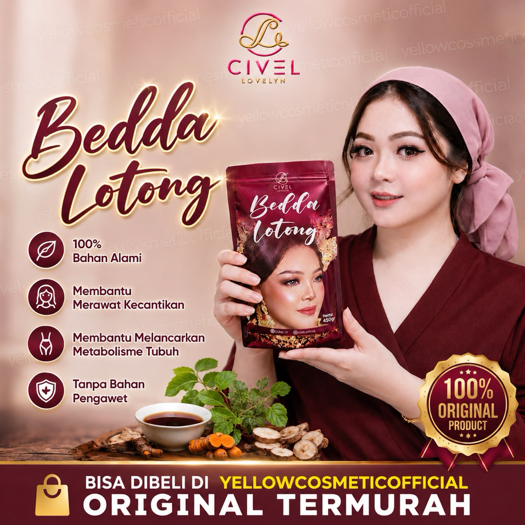 VELLS BEAUTY LULUR LOTTONG