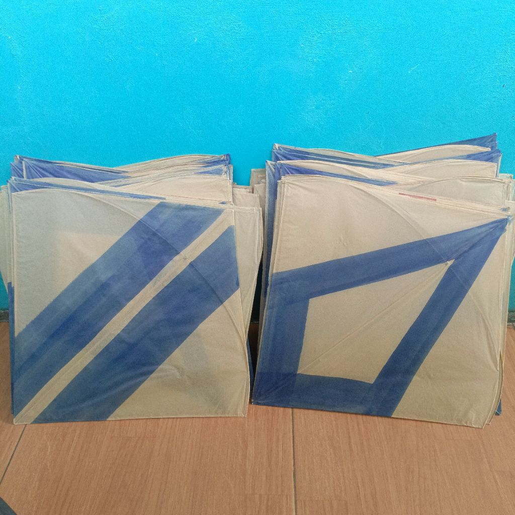 (50pcs) Layangan SEOT SUPER Bandung Arku Berotot - Layangan Seot Super Merosot - Layangan Seot Bandu