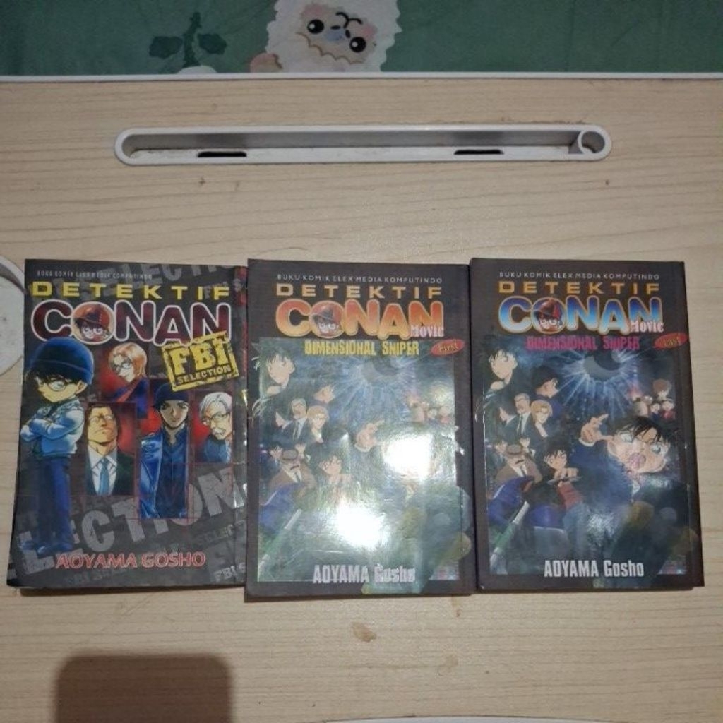 KomikConanDimensionalSniperPart1&2FBICollectionBekas
