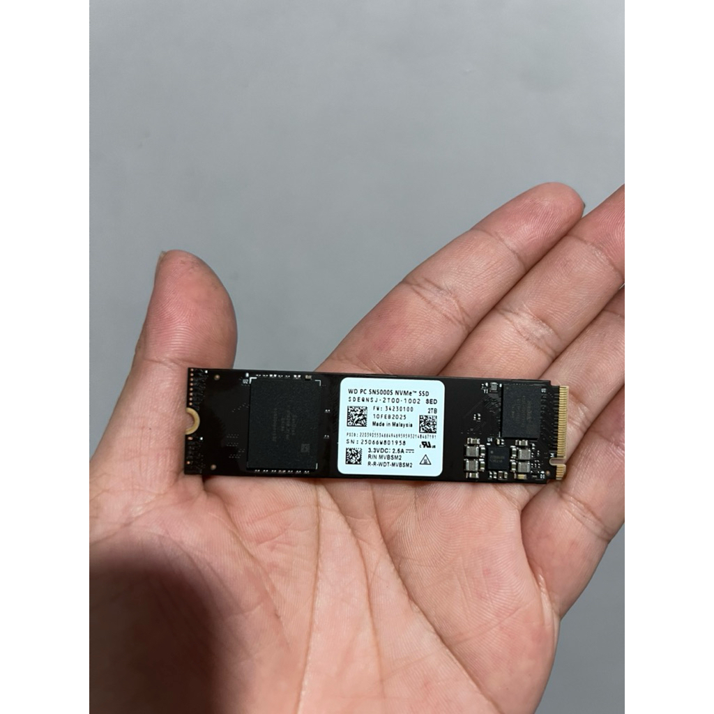 WD SN5000 SSD NVMe