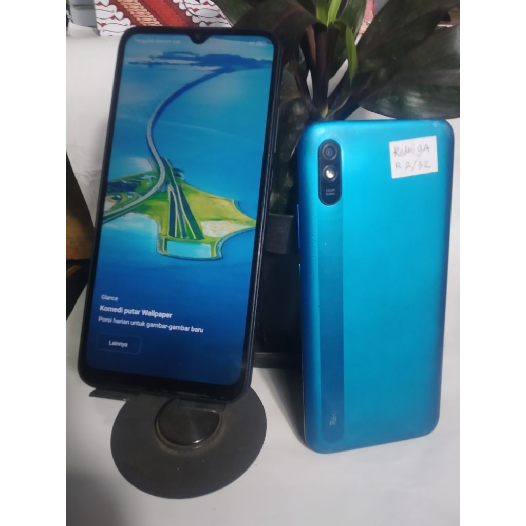 XIAOMI Redmi 9A ram 2/32 Hp second siap pakai
