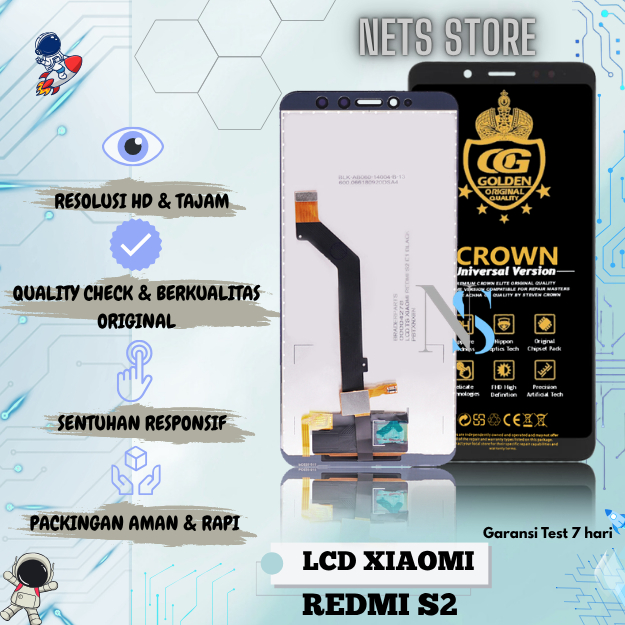 LCD XIAOMI REDMI S2 / TOUCHSCREEN REDMI S2 / Y2 ORIGINAL FULLSET ORIGINAL