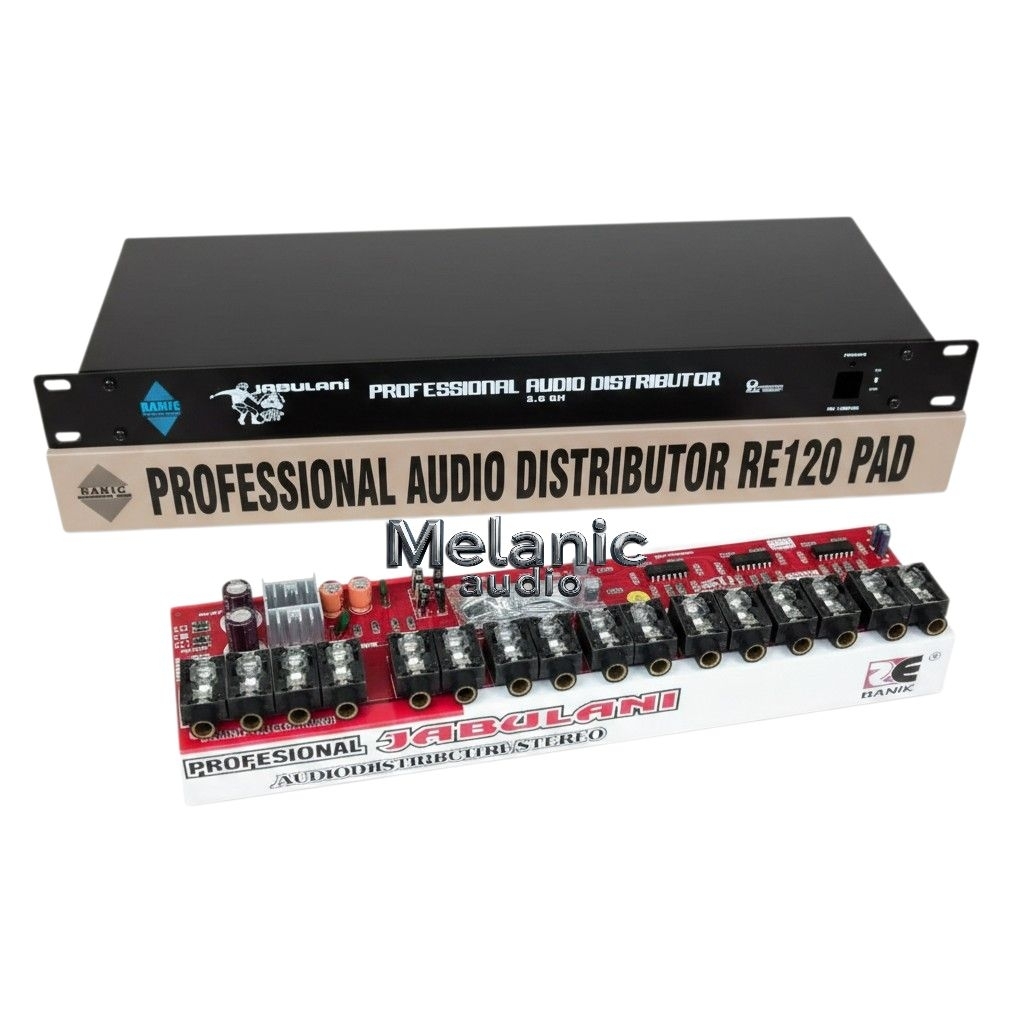 Kit dan Box Audio Distributor jabulani 2.6 Channel Splitter Stereo