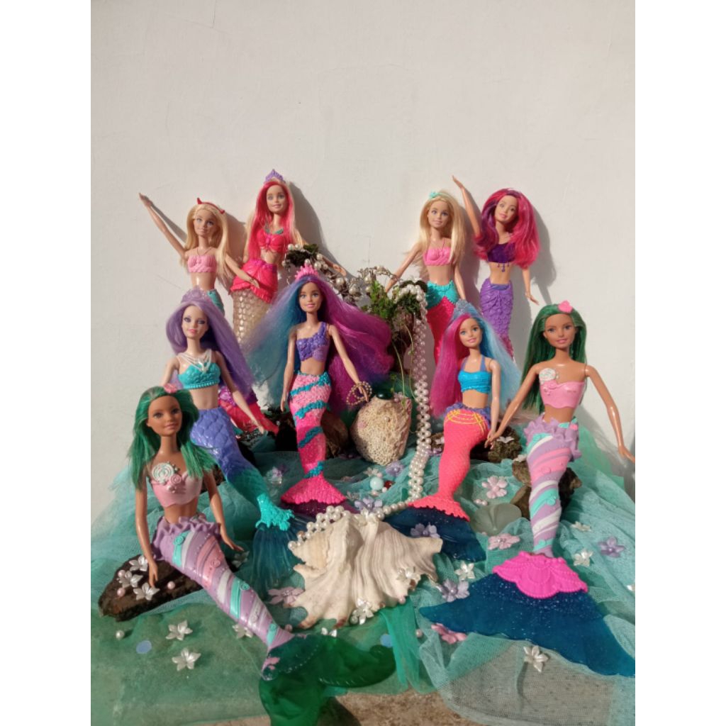 Barbie Mattel Mermaid duyung bekas / preloved mainan anak berbi