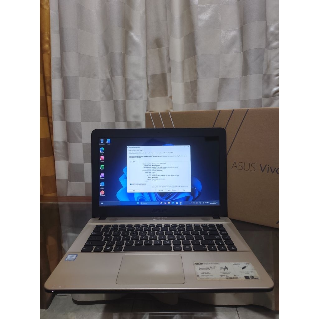 Asus X441U i3 gen 6 Ram 4/256