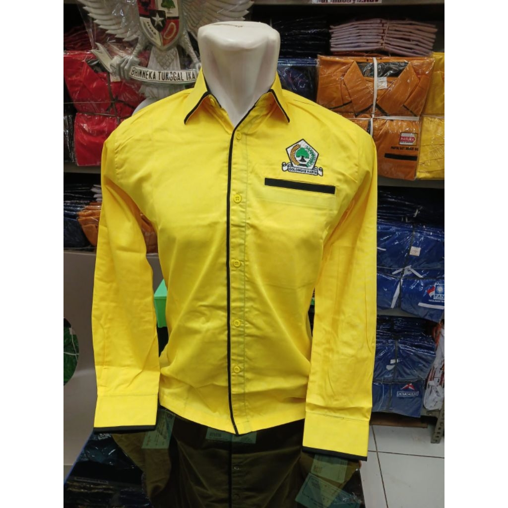 KEMEJA GOLKAR LENGAN PANJANG