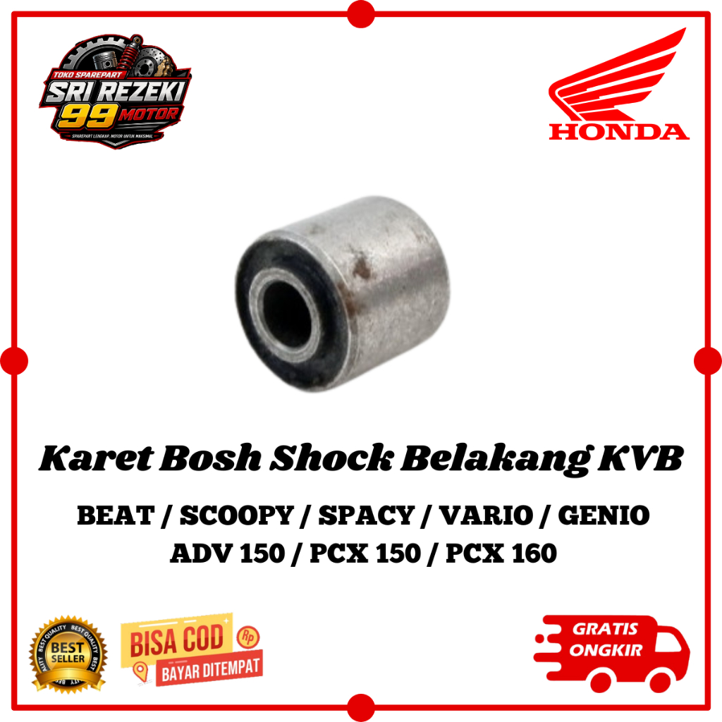 Karet Bosh Shock Belakang Honda Beat Scoopy Vario - KVB