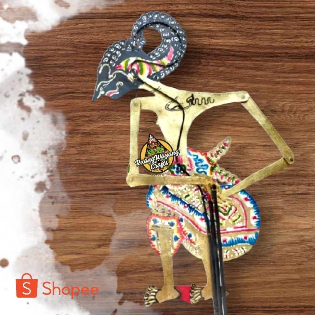 Wayang Kulit Asli Arjuna /Janaka Murah Meriah