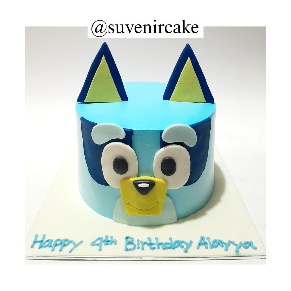 cake bluey/custom cake bluey/bluey cake/kue ulang tahun custom/kue custom/cake custom
