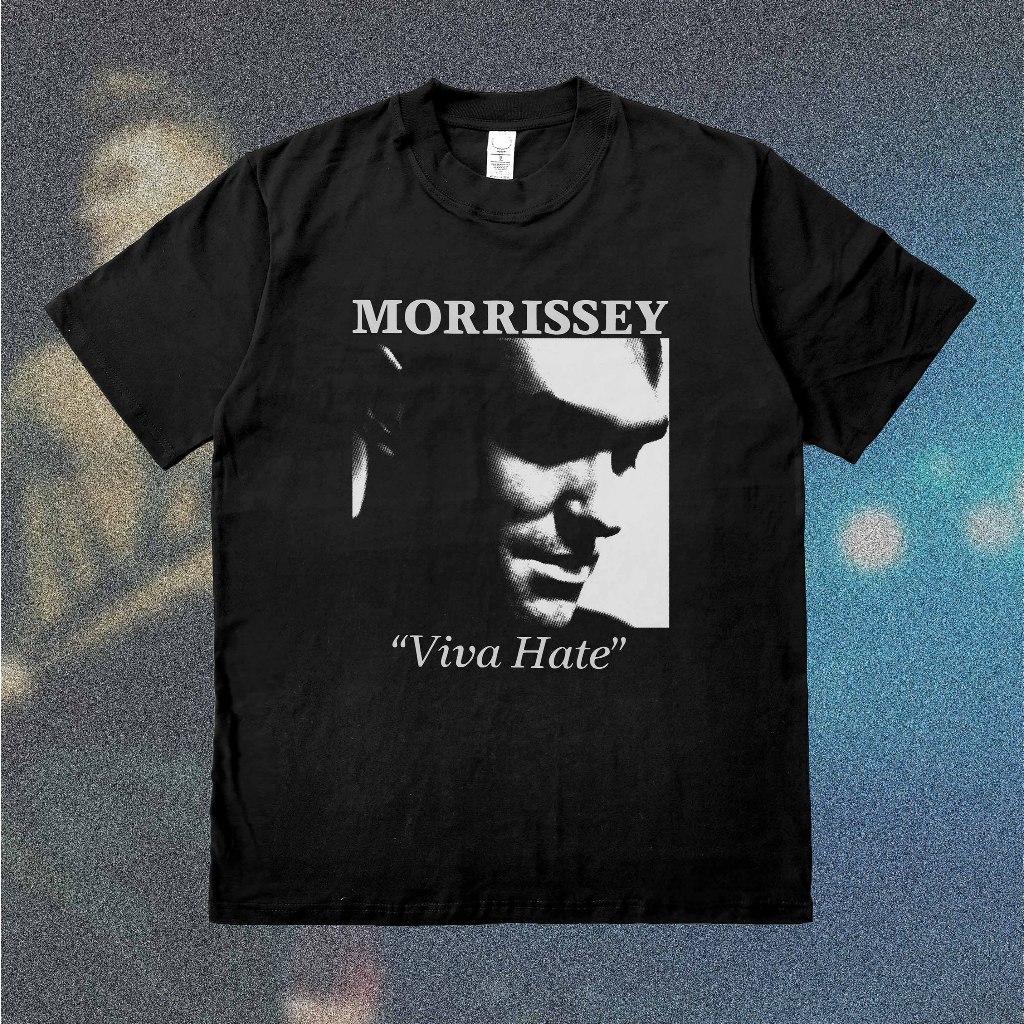 Morissey Heavyweight 16s - Kaos Band Merch heavy Cotton Combed Bootleg Fanmade