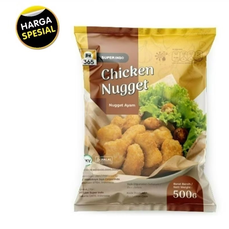 365 CHICKEN NUGGET Nugget Ayam Superindo